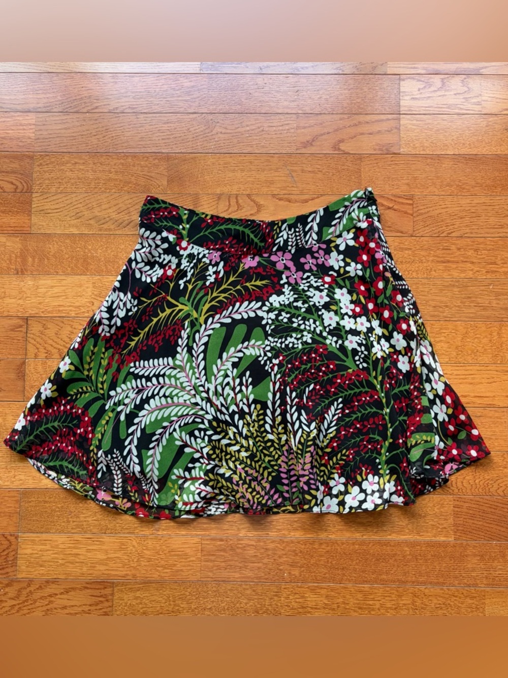Urban Outfitters Floral Mini Skirt Flowy